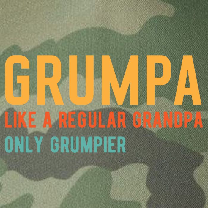 Grumpa Like A Regular Grandpa Only Grumpier Fathers Day Legacy Tie Dye Trucker Hat