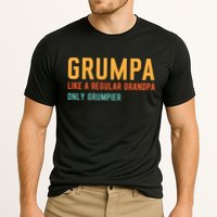 Grumpa Like A Regular Grandpa Only Grumpier Fathers Day Performance Shirt