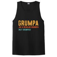 Grumpa Like A Regular Grandpa Only Grumpier Fathers Day PosiCharge Competitor Tank