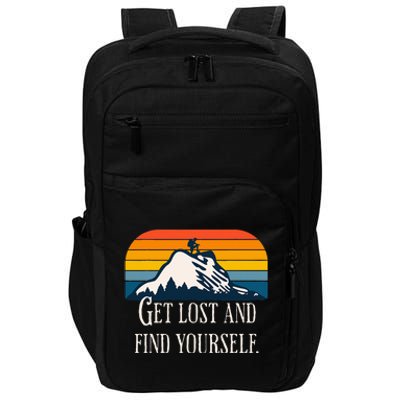 Get Lost And Find Yourself Impact Tech Backpack