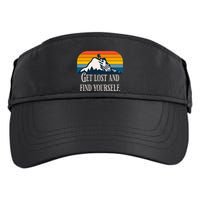 Get Lost And Find Yourself Adult Drive Performance Visor
