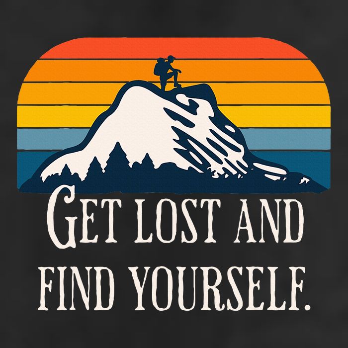 Get Lost And Find Yourself Adult Drive Performance Visor
