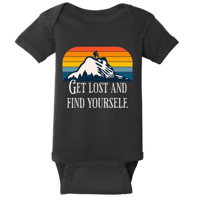 Get Lost And Find Yourself Baby Bodysuit