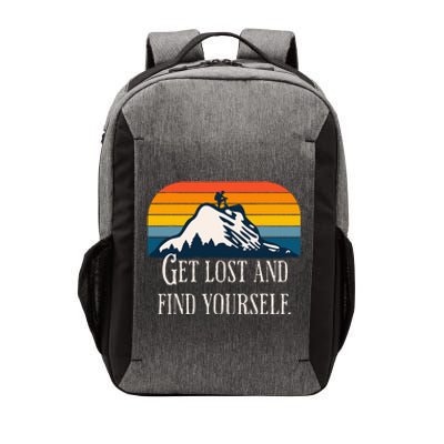 Get Lost And Find Yourself Vector Backpack