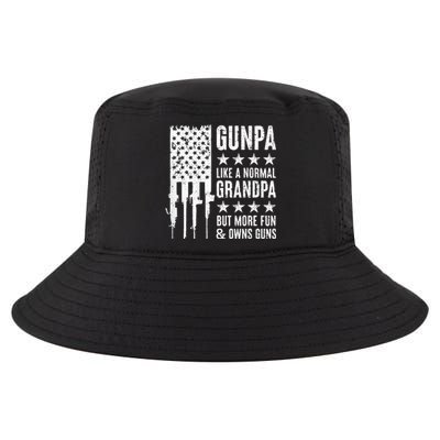 Gunpa Like A Normal Grandpa But More Fun & Owns Guns Cool Comfort Performance Bucket Hat