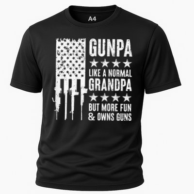 Gunpa Like A Normal Grandpa But More Fun & Owns Guns Performance Shirt