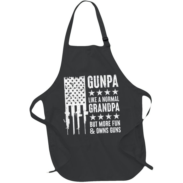 Gunpa Like A Normal Grandpa But More Fun & Owns Guns Apron