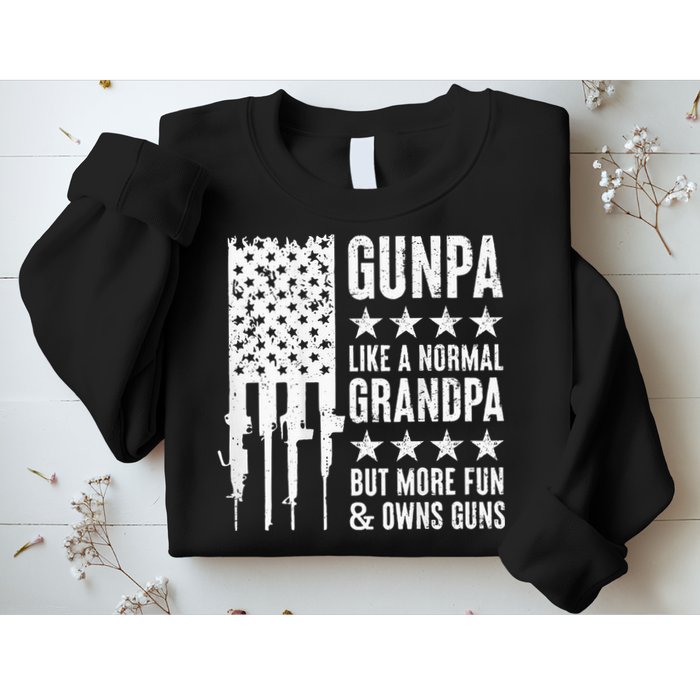 Gunpa Like A Normal Grandpa But More Fun & Owns Guns Sweatshirt