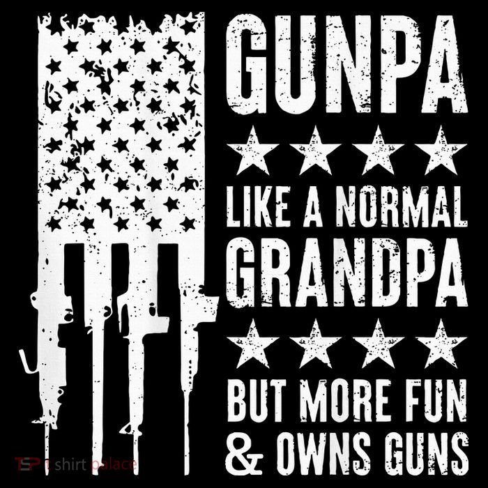 Gunpa Like A Normal Grandpa But More Fun & Owns Guns 16 in Basic Backpack
