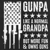 Gunpa Like A Normal Grandpa But More Fun & Owns Guns 25L Jumbo Tote