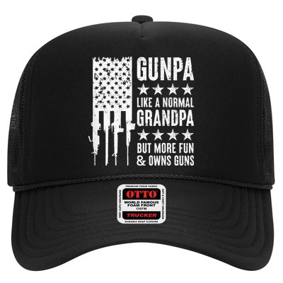 Gunpa Like A Normal Grandpa But More Fun & Owns Guns Trucker Hat