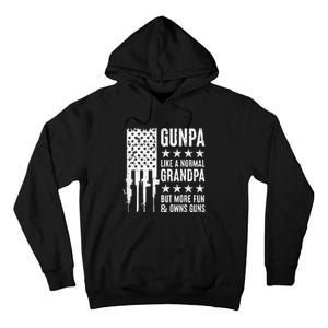 Gunpa Like A Normal Grandpa But More Fun & Owns Guns Tall Hoodie