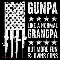 Gunpa Like A Normal Grandpa But More Fun & Owns Guns Tank Top