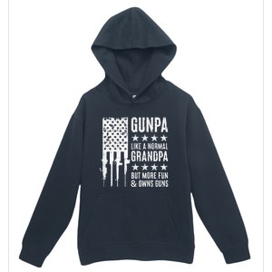 Gunpa Like A Normal Grandpa But More Fun & Owns Guns Urban Pullover Hoodie