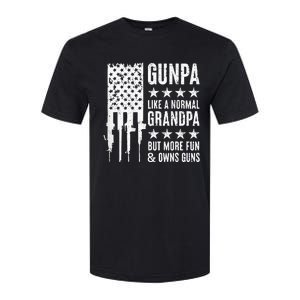 Gunpa Like A Normal Grandpa But More Fun & Owns Guns Softstyle CVC T-Shirt