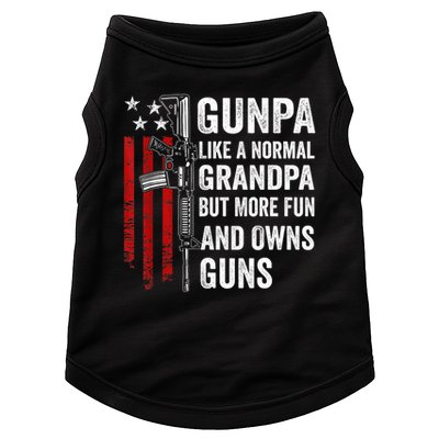 Gunpa Like A Normal Grandpa But More Fun And Owns Guns Doggie Tank