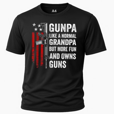 Gunpa Like A Normal Grandpa But More Fun And Owns Guns Performance Shirt