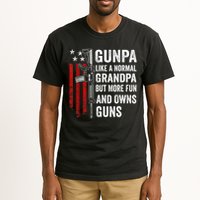 Gunpa Like A Normal Grandpa But More Fun And Owns Guns Tall T-Shirt