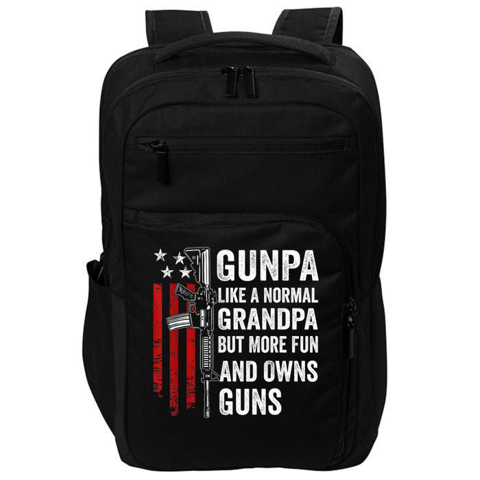 Gunpa Like A Normal Grandpa But More Fun And Owns Guns Impact Tech Backpack