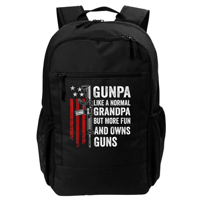 Gunpa Like A Normal Grandpa But More Fun And Owns Guns Backpack