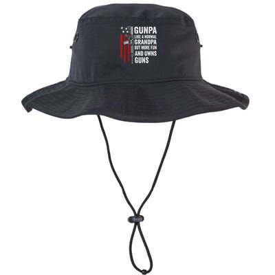 Gunpa Like A Normal Grandpa But More Fun And Owns Guns Bucket Hat