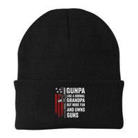 Gunpa Like A Normal Grandpa But More Fun And Owns Guns Beanie