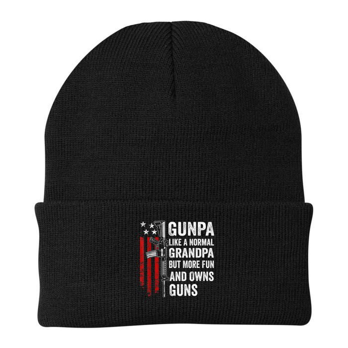 Gunpa Like A Normal Grandpa But More Fun And Owns Guns Beanie