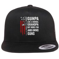 Gunpa Like A Normal Grandpa But More Fun And Owns Guns Flatbill Hat
