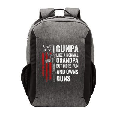 Gunpa Like A Normal Grandpa But More Fun And Owns Guns Vector Backpack