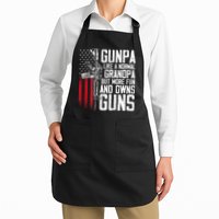 Gunpa Like A Normal Grandpa Fun And Owns Guns Apron