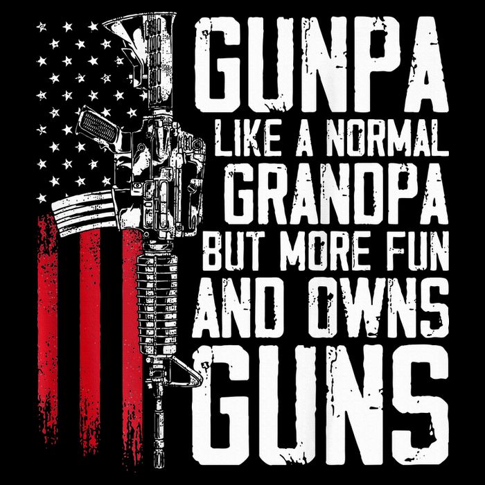 Gunpa Like A Normal Grandpa Fun And Owns Guns 16 in Basic Backpack