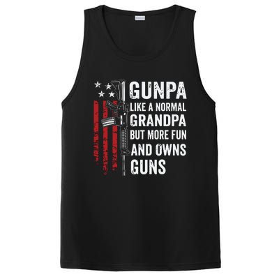 Gunpa Like A Normal Grandpa But More Fun And Owns Guns PosiCharge Competitor Tank