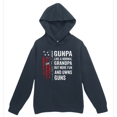 Gunpa Like A Normal Grandpa But More Fun And Owns Guns Urban Pullover Hoodie