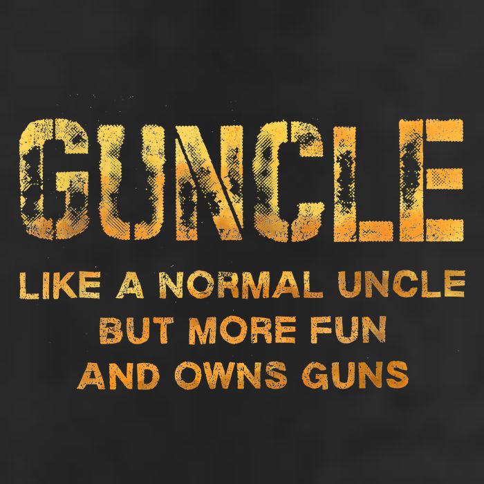Guncle Like A Normal Uncle Comical Gun Loving Uncle Gift 15oz Campfire Ceramic Mug