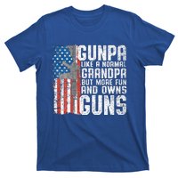 Gunpa Like A Normal Grandpa Fun And Owns Guns T-Shirt