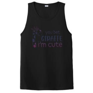 Giraffe Lover And Cool You Bet Giraffe IM Cute PosiCharge Competitor Tank