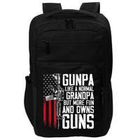 Gunpa Like A Normal Grandpa Fun And Owns Guns Impact Tech Backpack