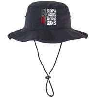 Gunpa Like A Normal Grandpa Fun And Owns Guns Bucket Hat
