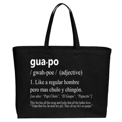 Guapo Like A Regular Hombre Pero Mas Men Women Gift Funny Cotton Canvas Jumbo Tote