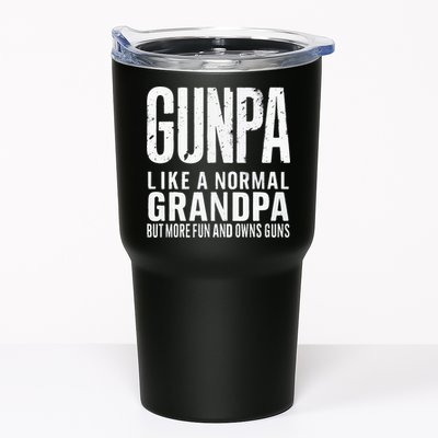 Gunpa Like A Normal Grandpa But More Fun And Owns Guns Funny Tumbler