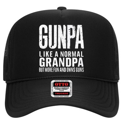 Gunpa Like A Normal Grandpa But More Fun And Owns Guns Funny Trucker Hat