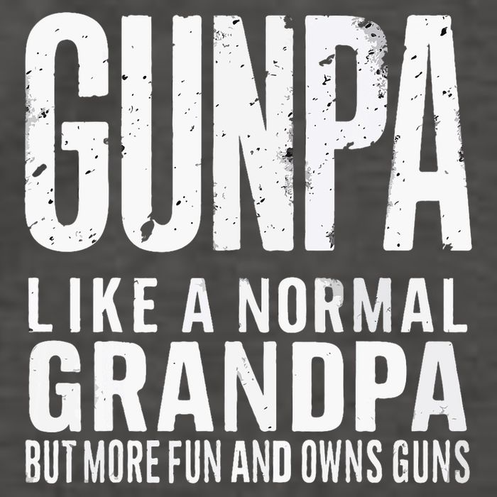 Gunpa Like A Normal Grandpa But More Fun And Owns Guns Funny Vector Backpack