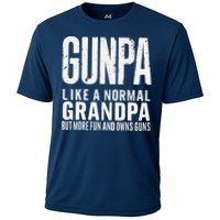 Gunpa Like A Normal Grandpa But More Fun And Owns Guns Funny Performance Shirt