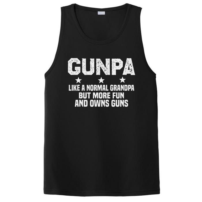 Gunpa Like A Normal Grandpa But More Fun And Owns Guns PosiCharge Competitor Tank