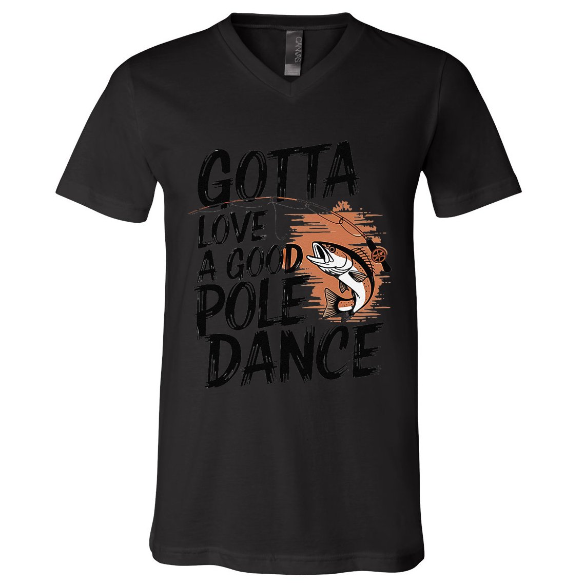 Gotta Love A Good Pole Dance V-Neck T-Shirt