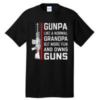 Gunpa Like A Normal Grandpa But More Fun And Owns Guns Tall T-Shirt