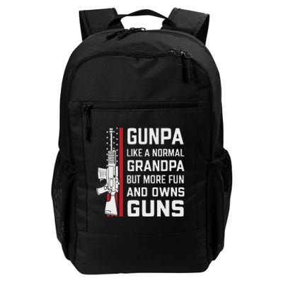 Gunpa Like A Normal Grandpa But More Fun And Owns Guns Daily Commute Backpack