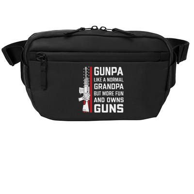 Gunpa Like A Normal Grandpa But More Fun And Owns Guns Crossbody Pack