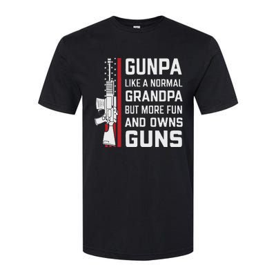 Gunpa Like A Normal Grandpa But More Fun And Owns Guns Softstyle CVC T-Shirt