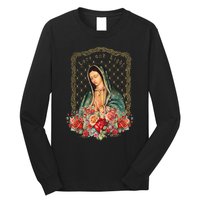 Guadalupe Love And Light Virgen De Guadalupe Gifts Long Sleeve Shirt